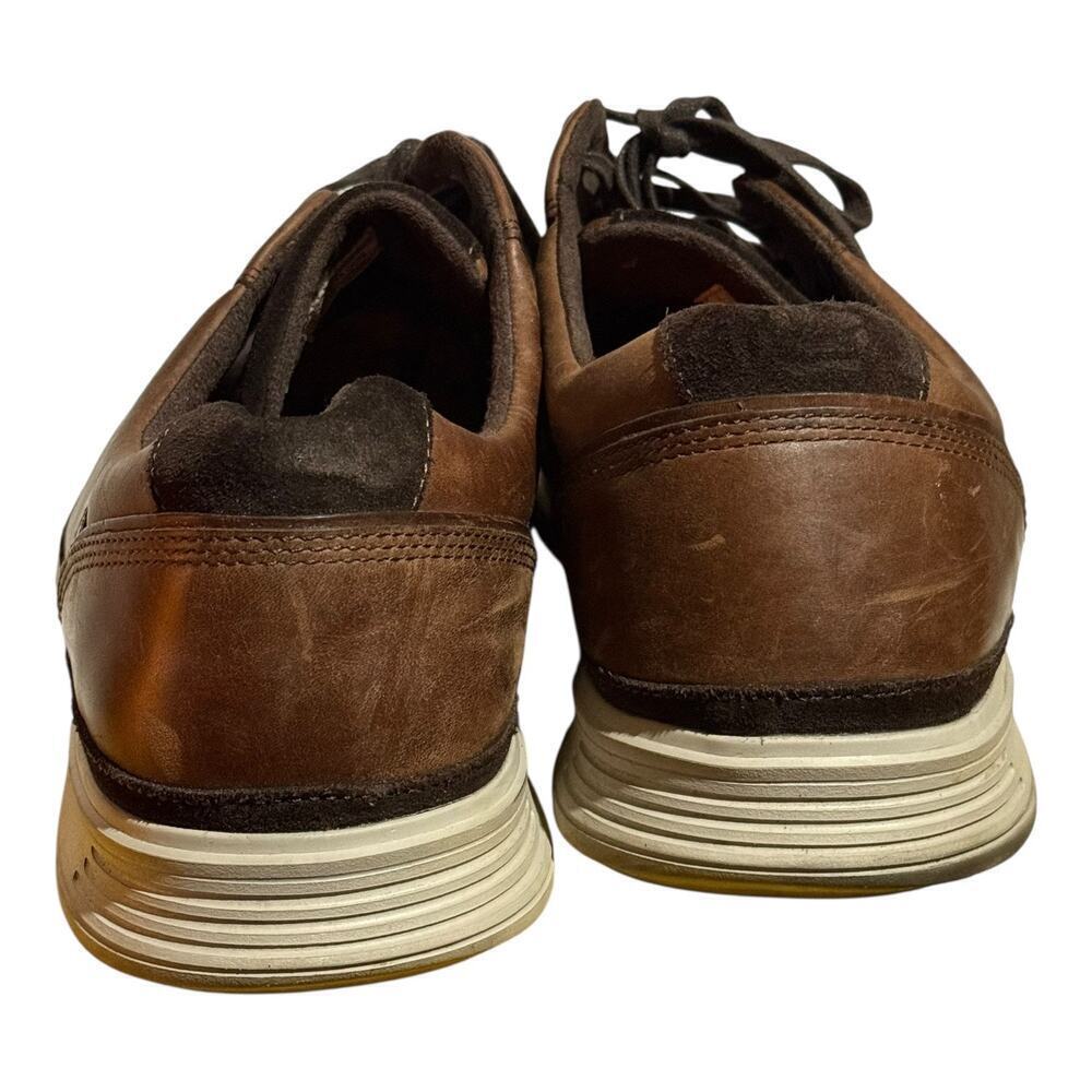 Rockport TruTech Brown Leather Oxford Shoes Men's Size 15 Comfort Walking Casual - Picture 5 of 9